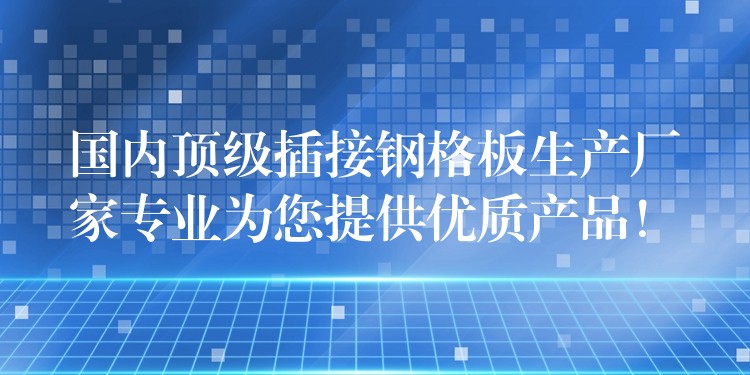 国内顶级插接钢格板生产厂家专业为您提供优质产品! 国内顶级插接钢格板生产厂家专业为您提供优质产品!