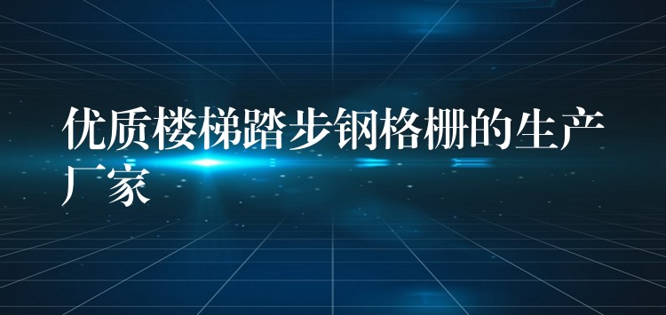 优质楼梯踏步钢格栅的生产厂家 优质楼梯踏步钢格栅的生产厂家
